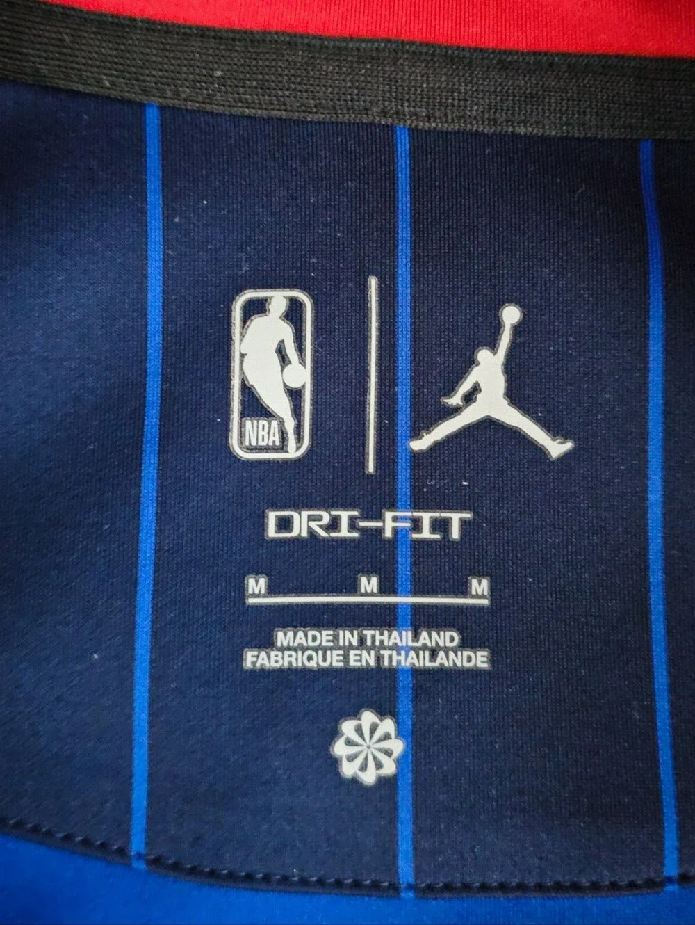 Jordan Men's All Star 2024 Warm Up Jersey Size Medium